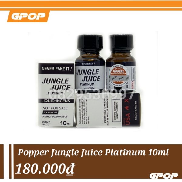 Popper Jungle Juice Platinum 10ml Tốt