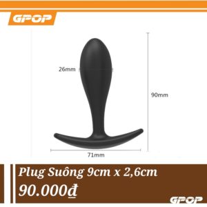 Plug Anal Suông 9cm