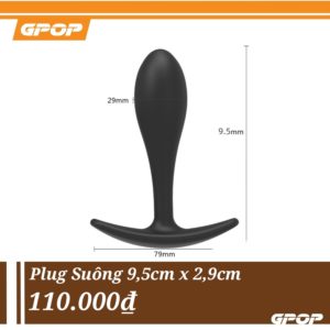 Plug Anal Suông 9,5cm