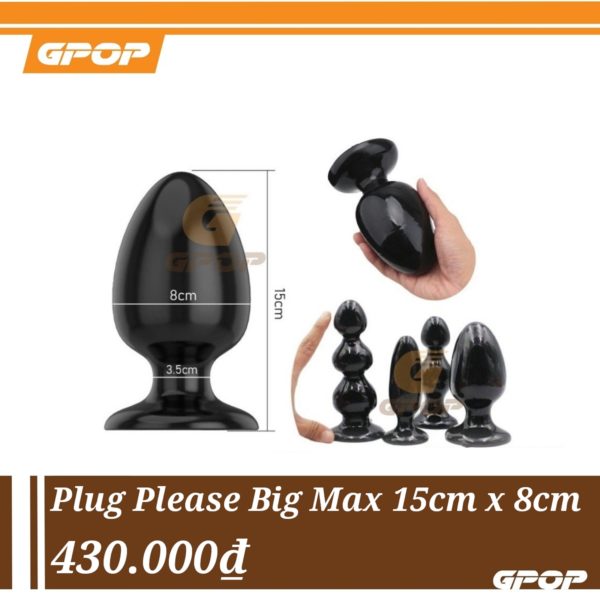 Plug Please Big Max 15cm x 8cm