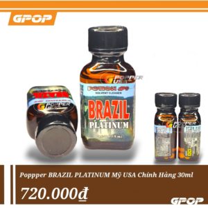 Popper Chính Hãng BRAZIL PLATINUM Mỹ USA 30ml
