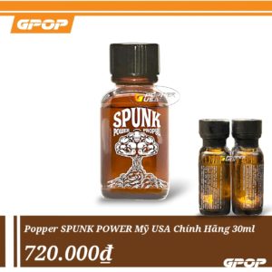 Popper SPUNK POWER Chính Hãng Mỹ USA 30ml
